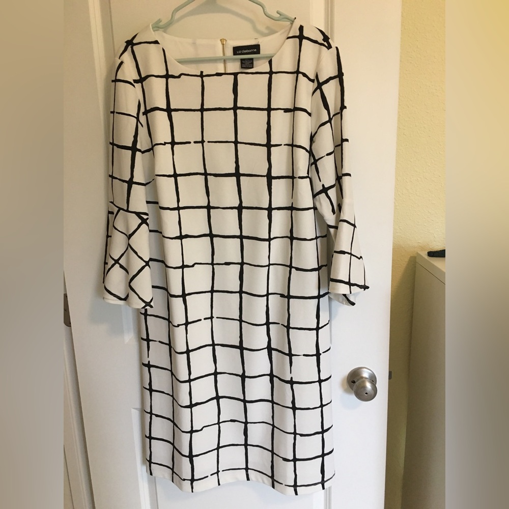 Liz Claiborne Bell Sleeve Dress